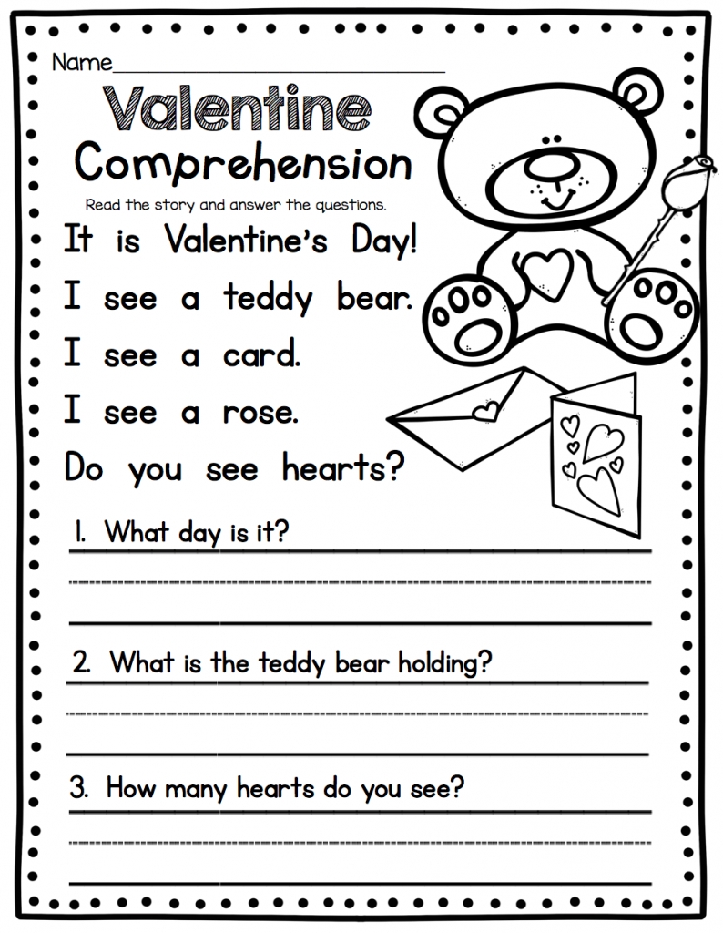 5 Fun Kindergarten English Worksheets