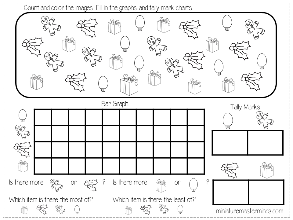 Kindergarten Graphing Worksheets for Early Learners