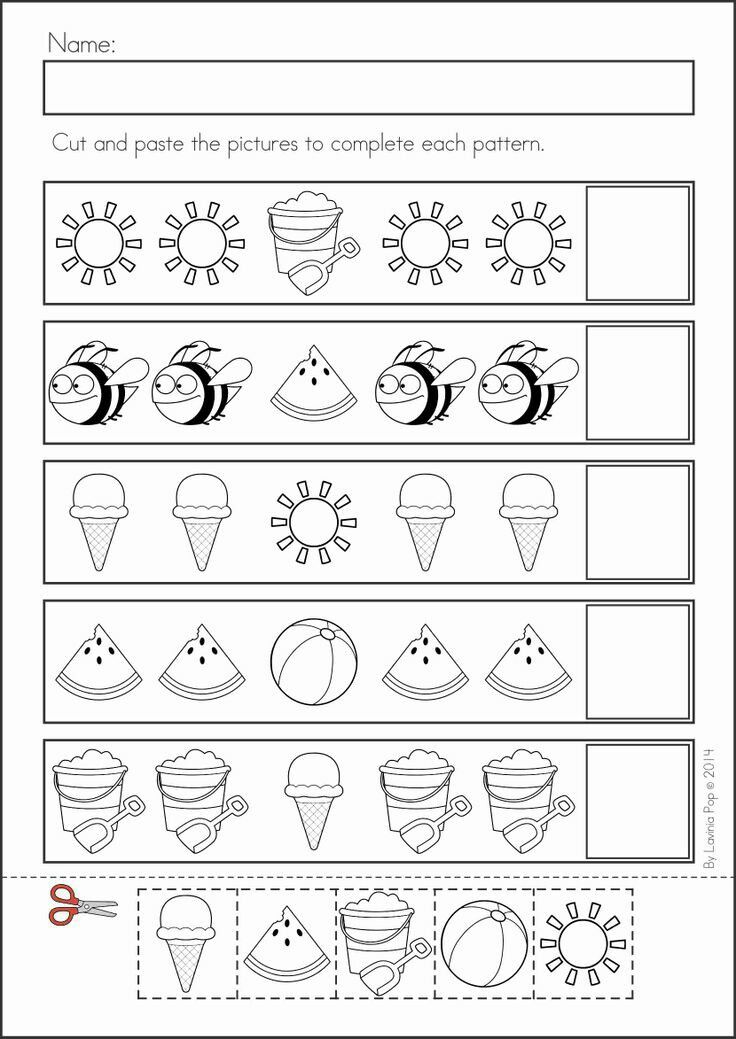 Kindergarten Pattern Worksheets for Young Learners