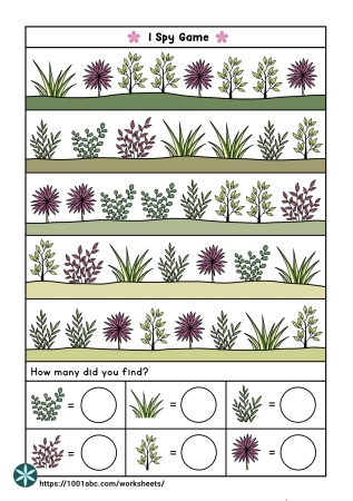 Kindergarten Plant Worksheets for Little Gardeners