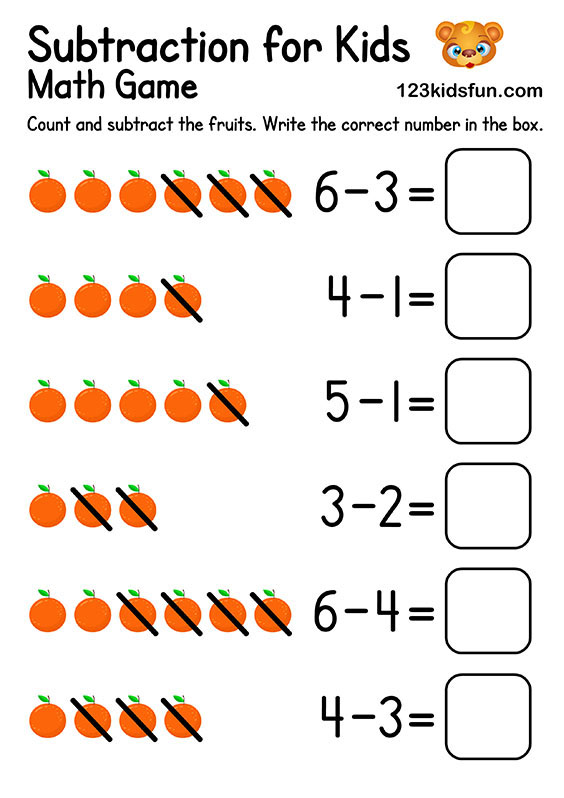 5 Fun Ways to Teach Subtraction in Kindergarten