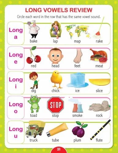 5 Fun English Worksheets for Kindergarten