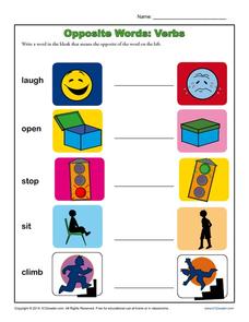 5 Ways to Teach Kindergarten Opposites with Worksheets