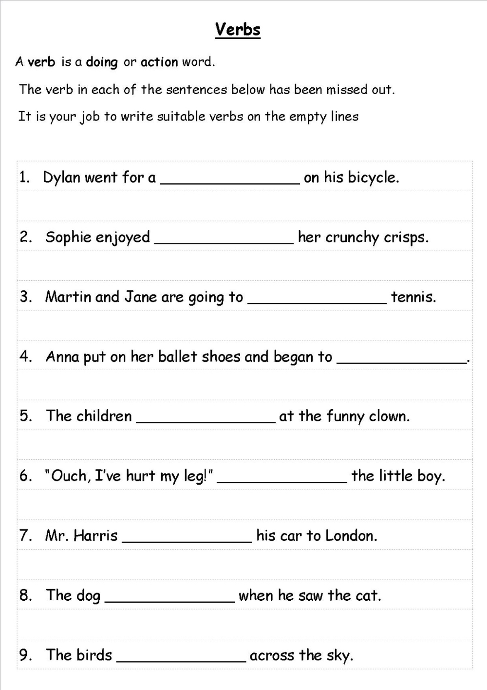 Ks1 English Worksheets Pdf