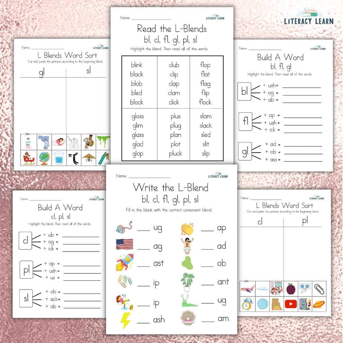 5 Ways to Master L Blends with Our Worksheet