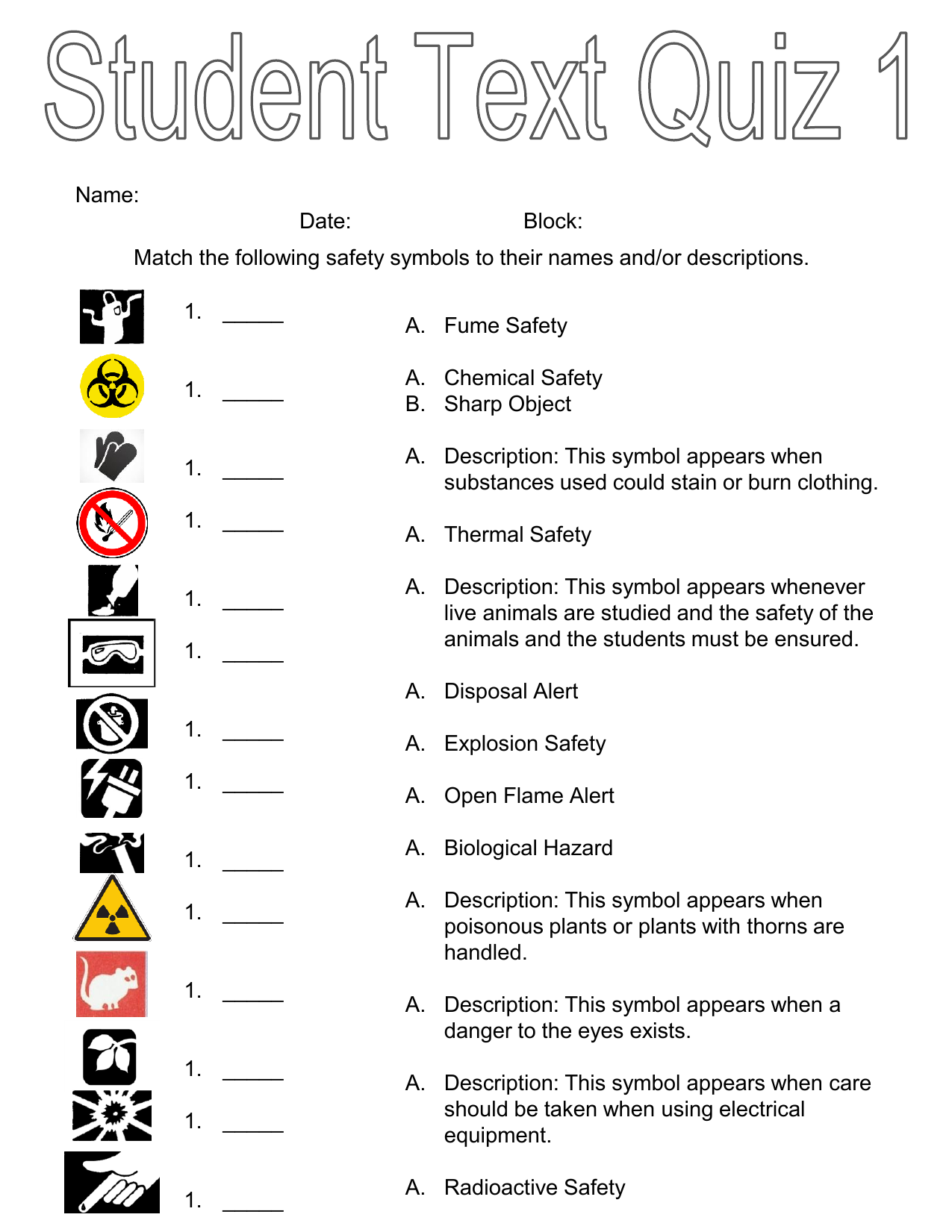 7 Essential Lab Safety Symbols to Know