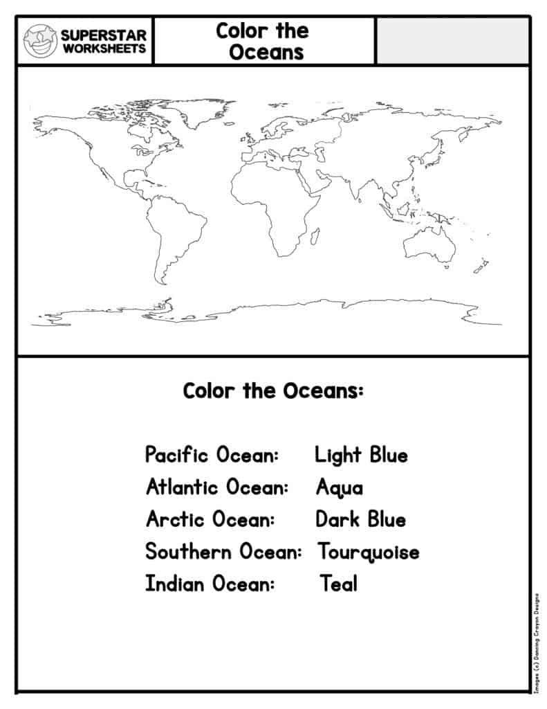 5 Ways to Label Continents and Oceans