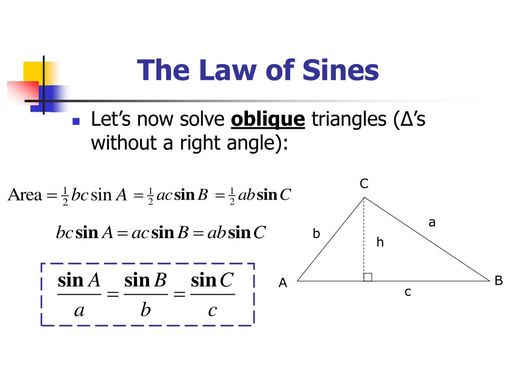 Master Law of Cosines and Sines in 5 Easy Steps