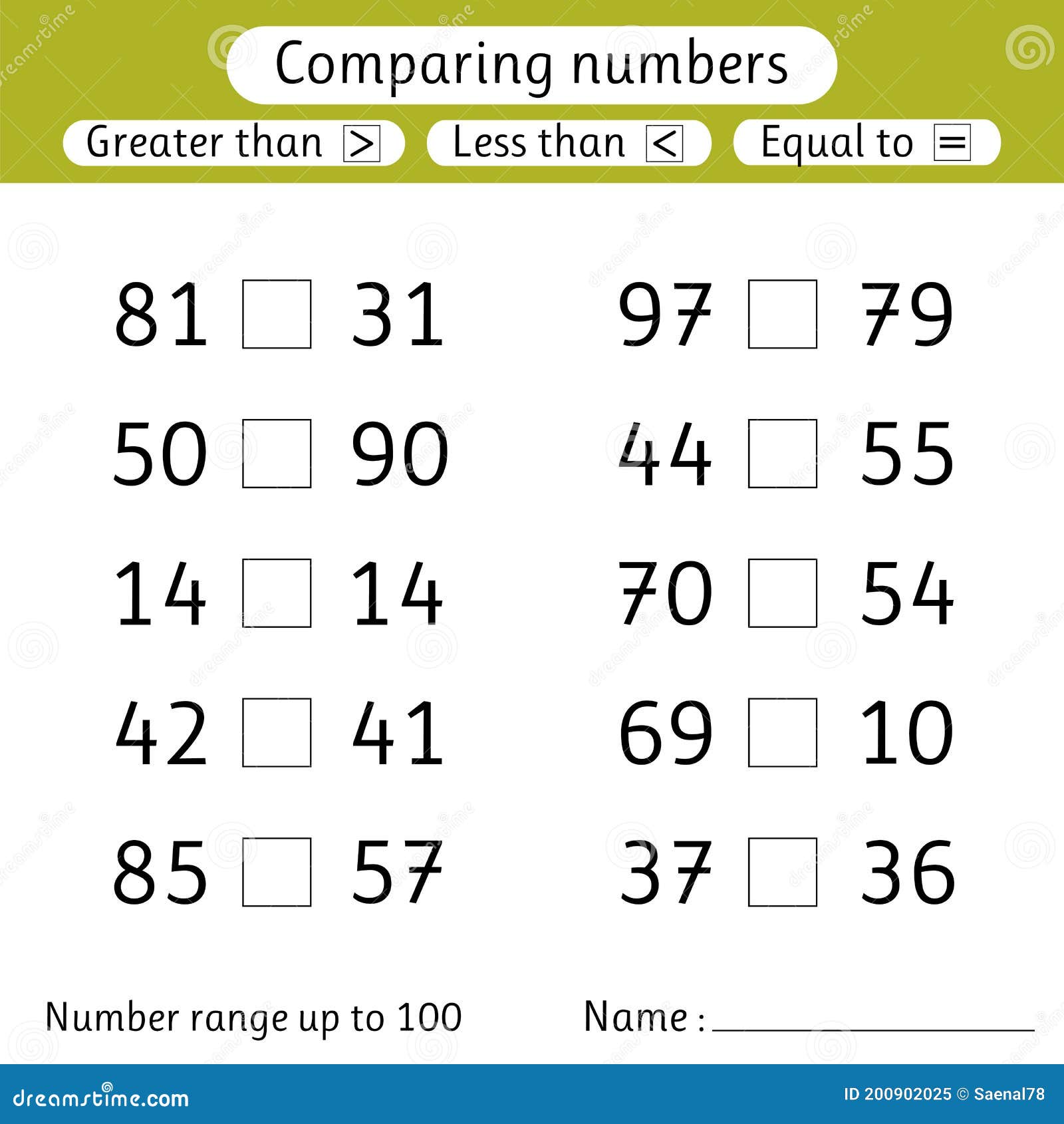 5 Ways to Master Less Than Greater Than Worksheets