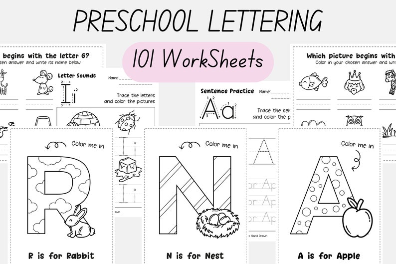 5 Ways to Learn with Letter A Coloring Worksheets