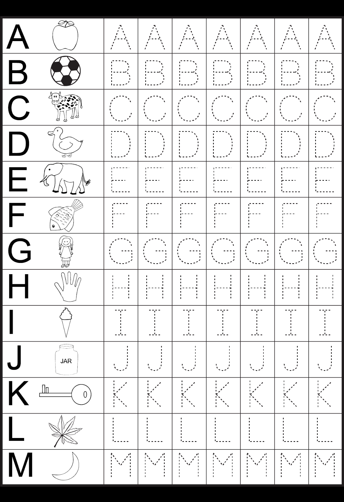 5 Ways to Master Letter A Dot Worksheets