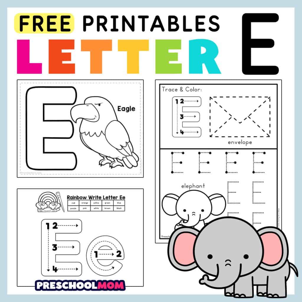 Pre K Letter A Worksheets and Activities