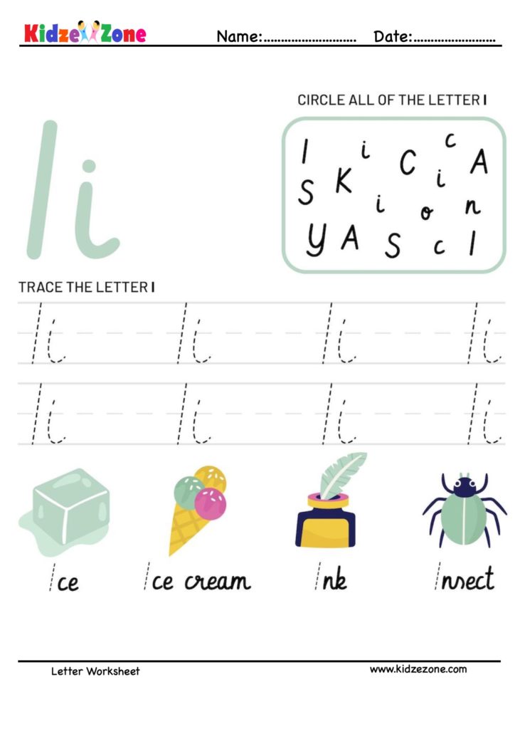 7 Ways to Master Letter I Tracing Worksheets