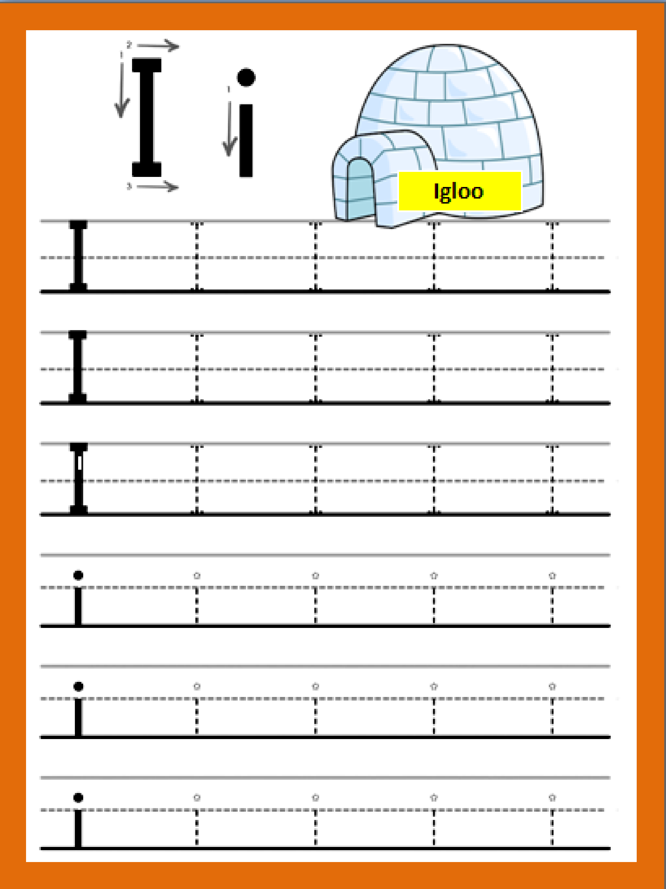 5 Fun Letter Ii Worksheets for Kids