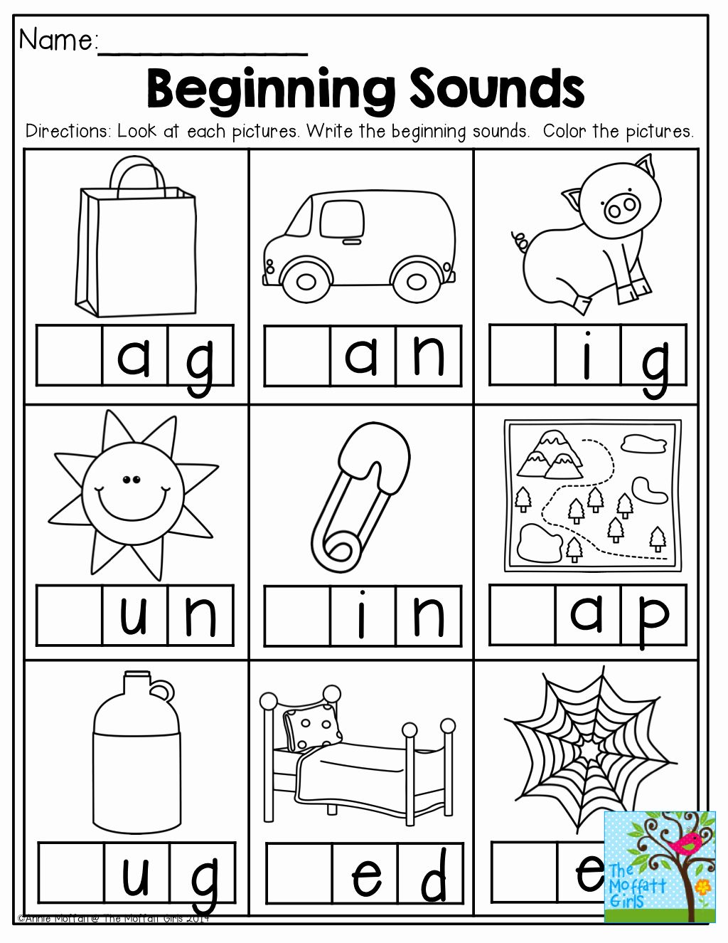 Letter Sound Worksheets