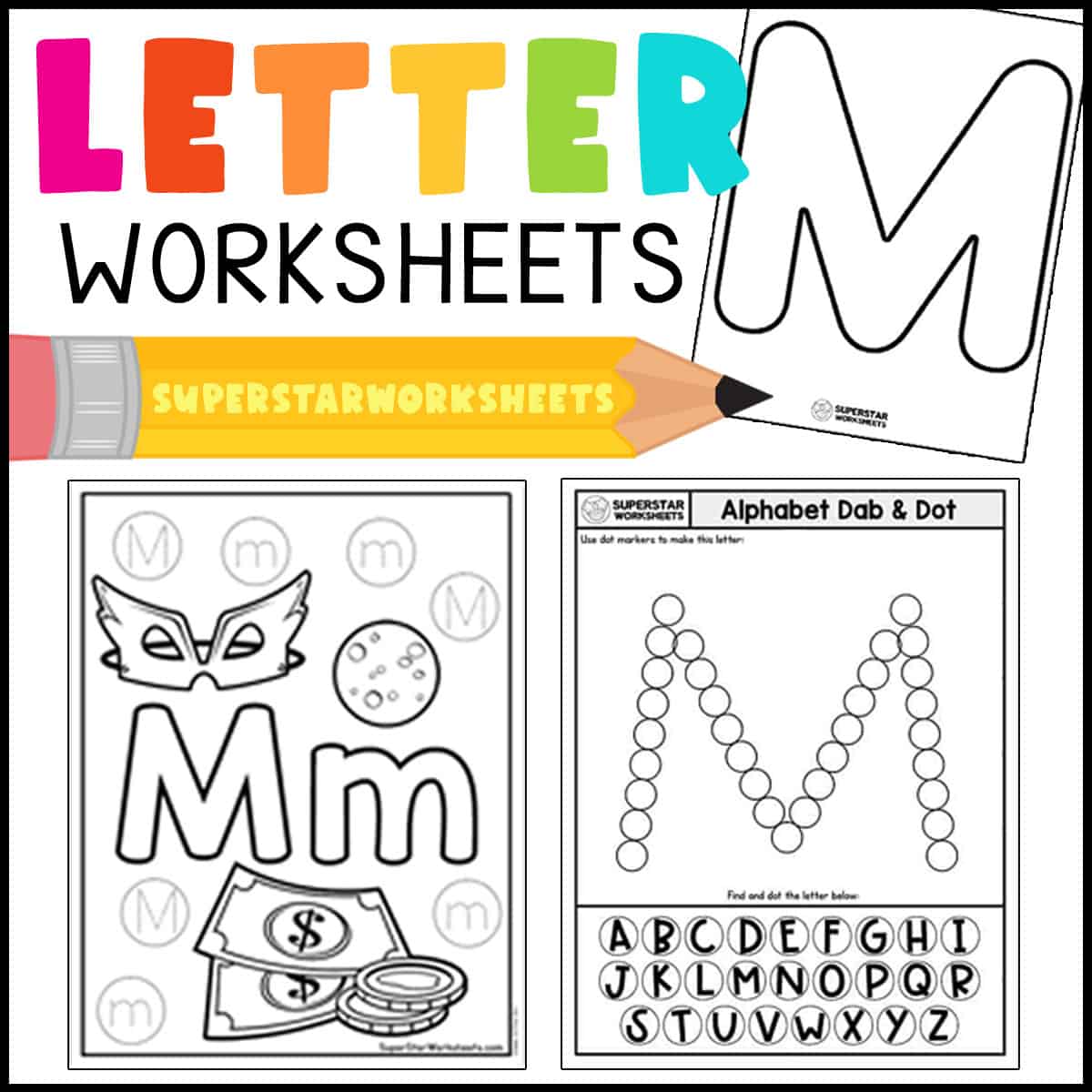 Free Letter Worksheets for Pre K Learning Fun