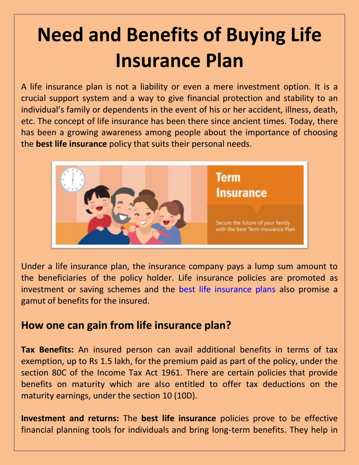 5 Essential Life Insurance Plans to Secure Your Future