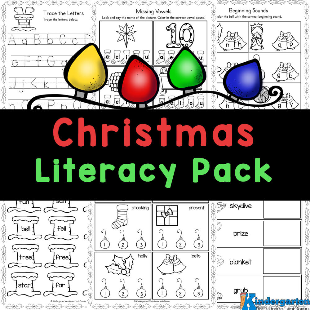 Literacy Worksheets For Kindergarten