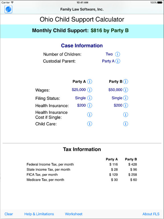 5 Ways to Use Louisiana Child Support Calculator Worksheet B