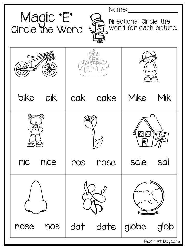 5 Magic E Worksheets to Boost Reading Skills