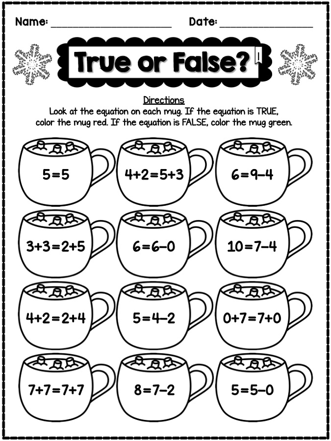 Math For Kindergarten Free Kindergarten