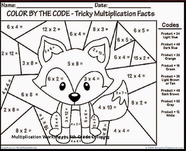 Fun Math Worksheets for 4th Grade Learning