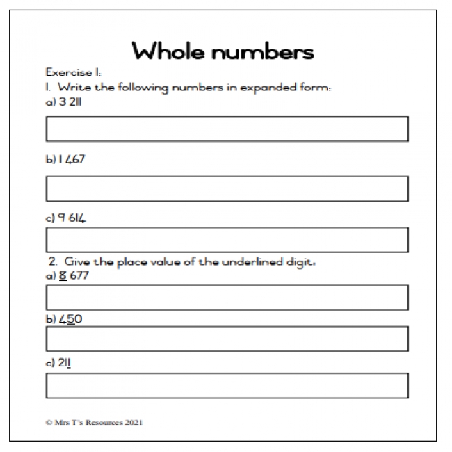 Grade 4 Math Worksheets for Kids to Practice and Learn