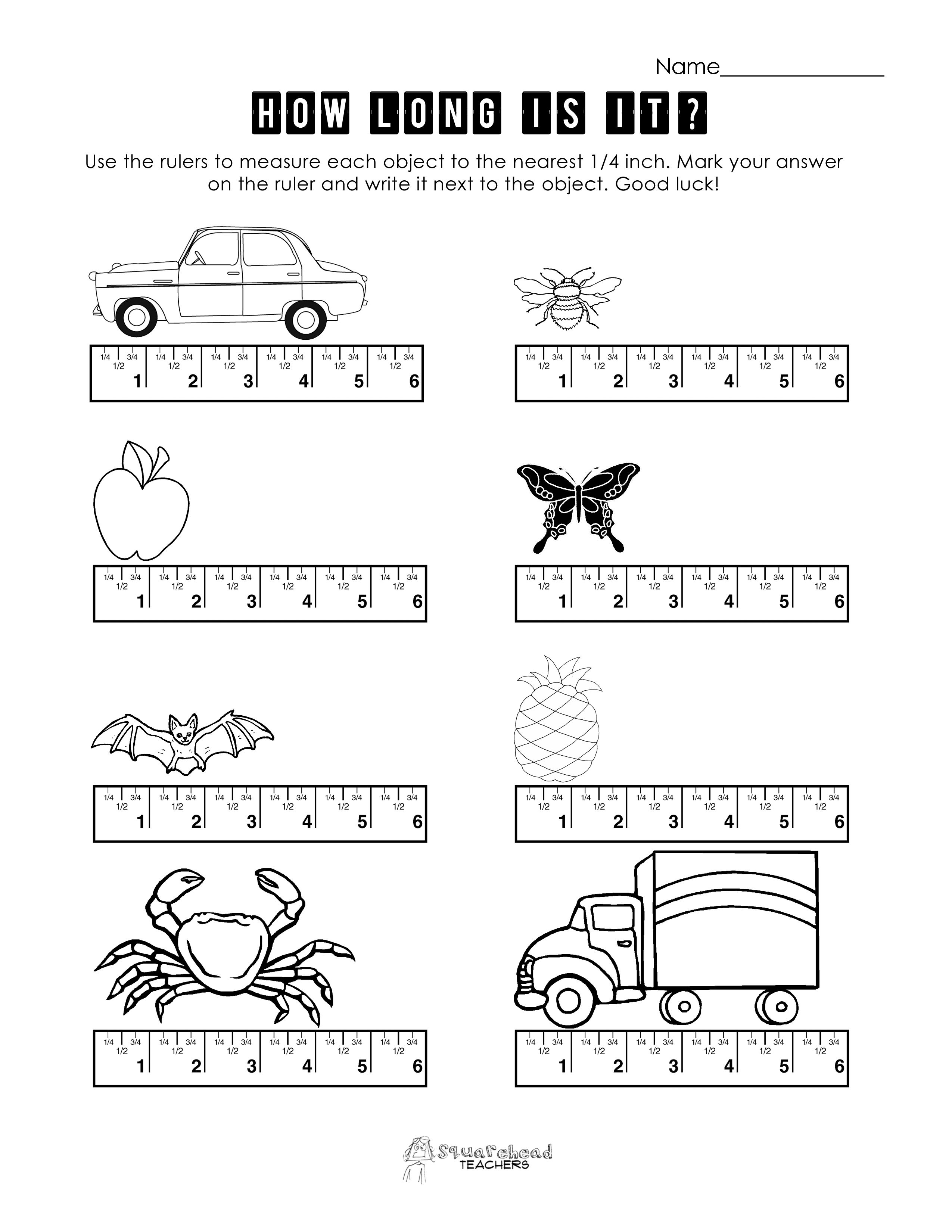 Measuring with a Ruler Made Easy for Kids