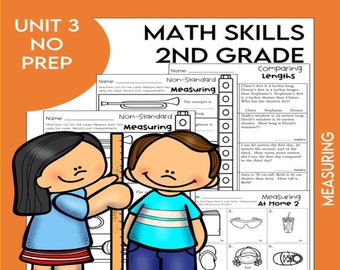 2nd Grade Measuring Worksheets Fun for Kids