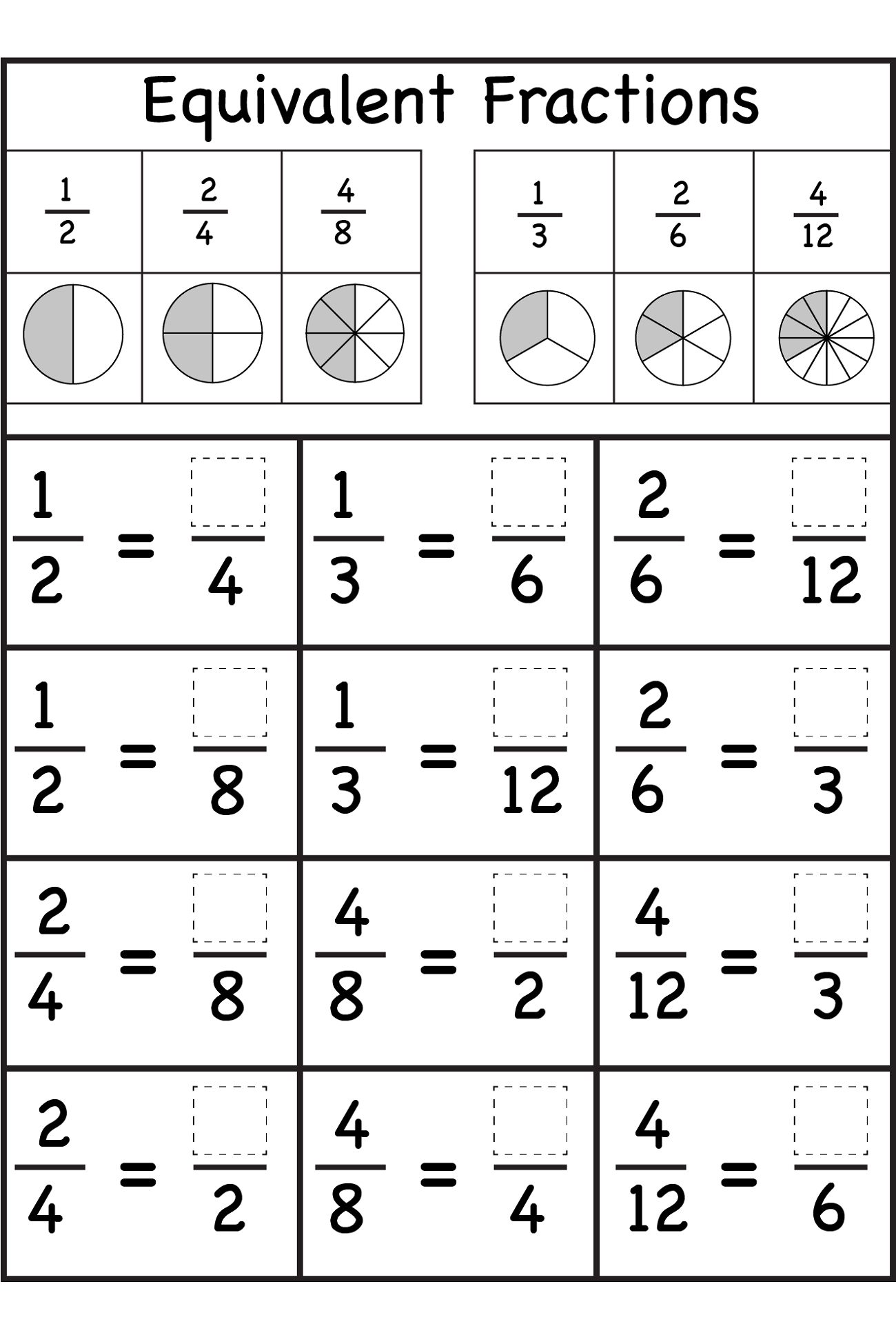 Mixed Fraction Worksheets for Kids: Fun Practice Exercises