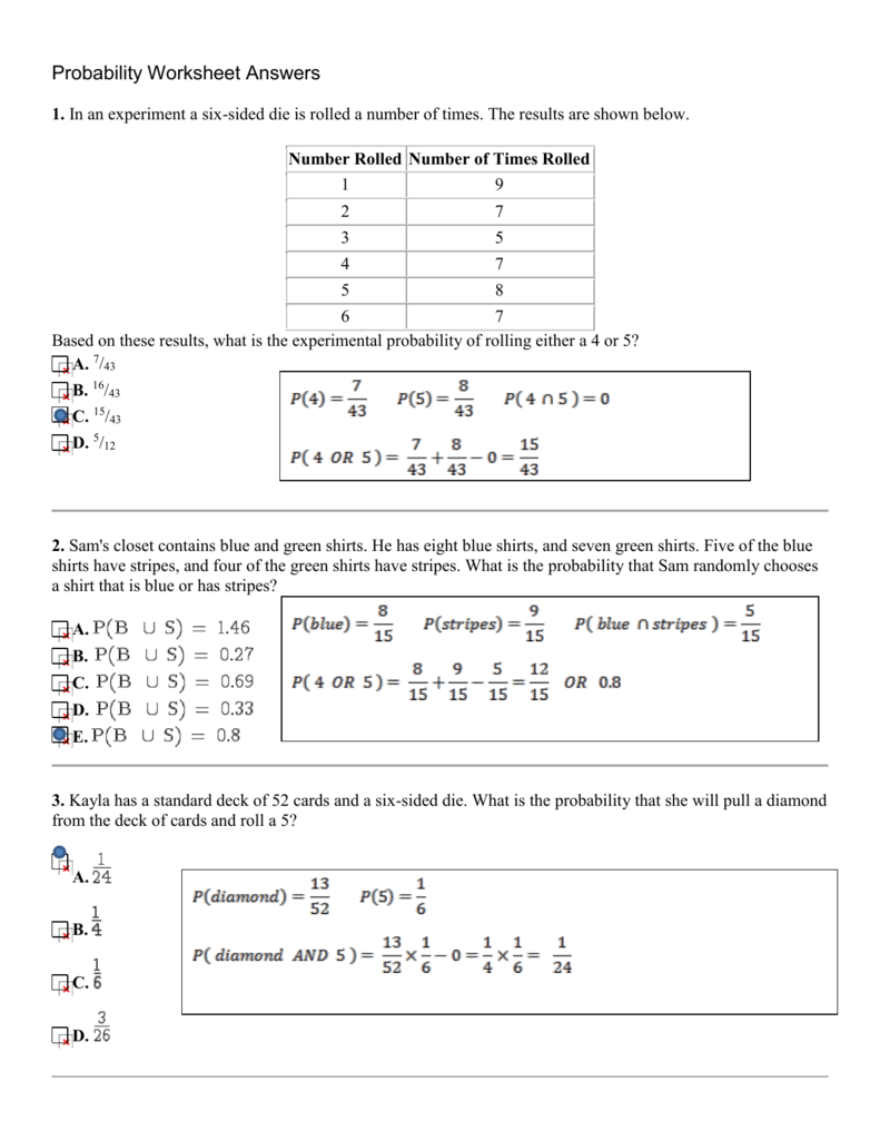 Moneyball Worksheet Answers