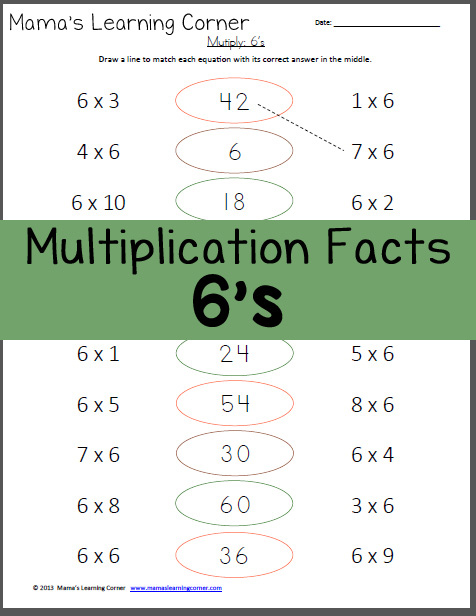 Multiplication 7 Worksheet Multiplication Worksheets