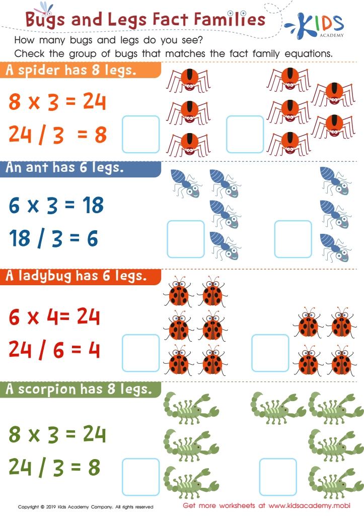 Multiplication and Division Worksheets for Grade 3 Students