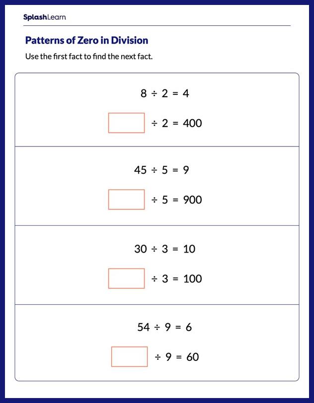 10 Essential Multiplication and Division Worksheets