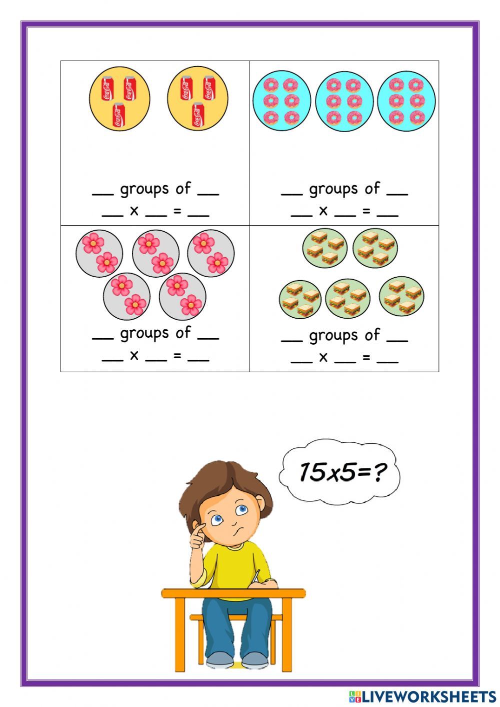 Multiplication as Equal Groups Made Easy for Kids