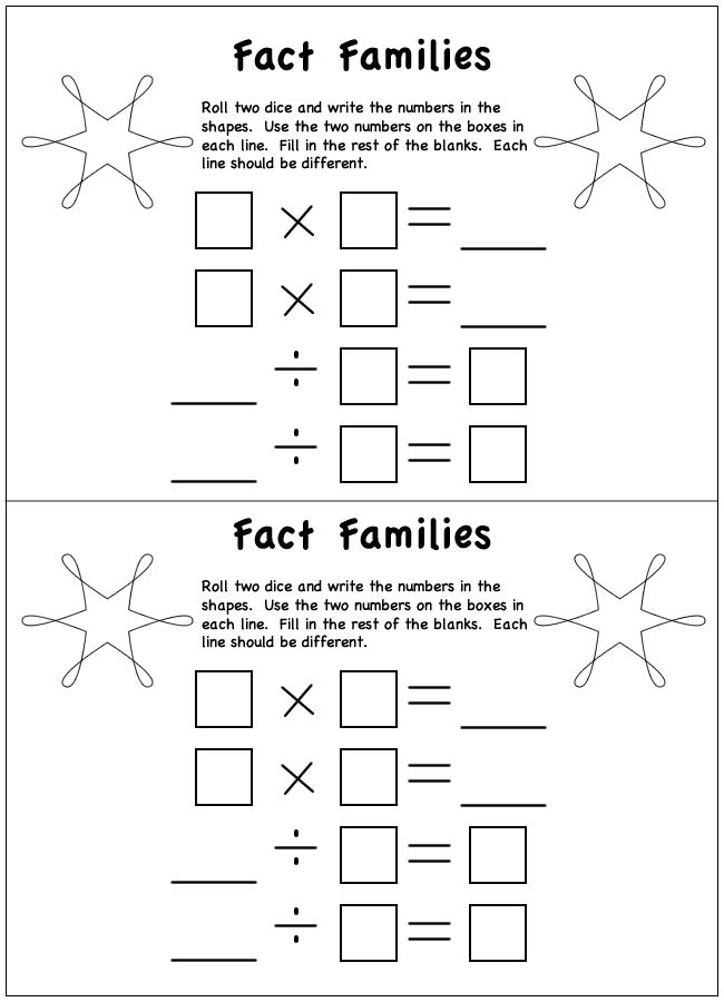 Mastering Multiplication Fact Families Made Easy