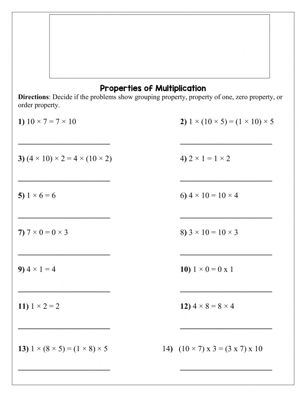 5 Key Multiplication Properties to Master