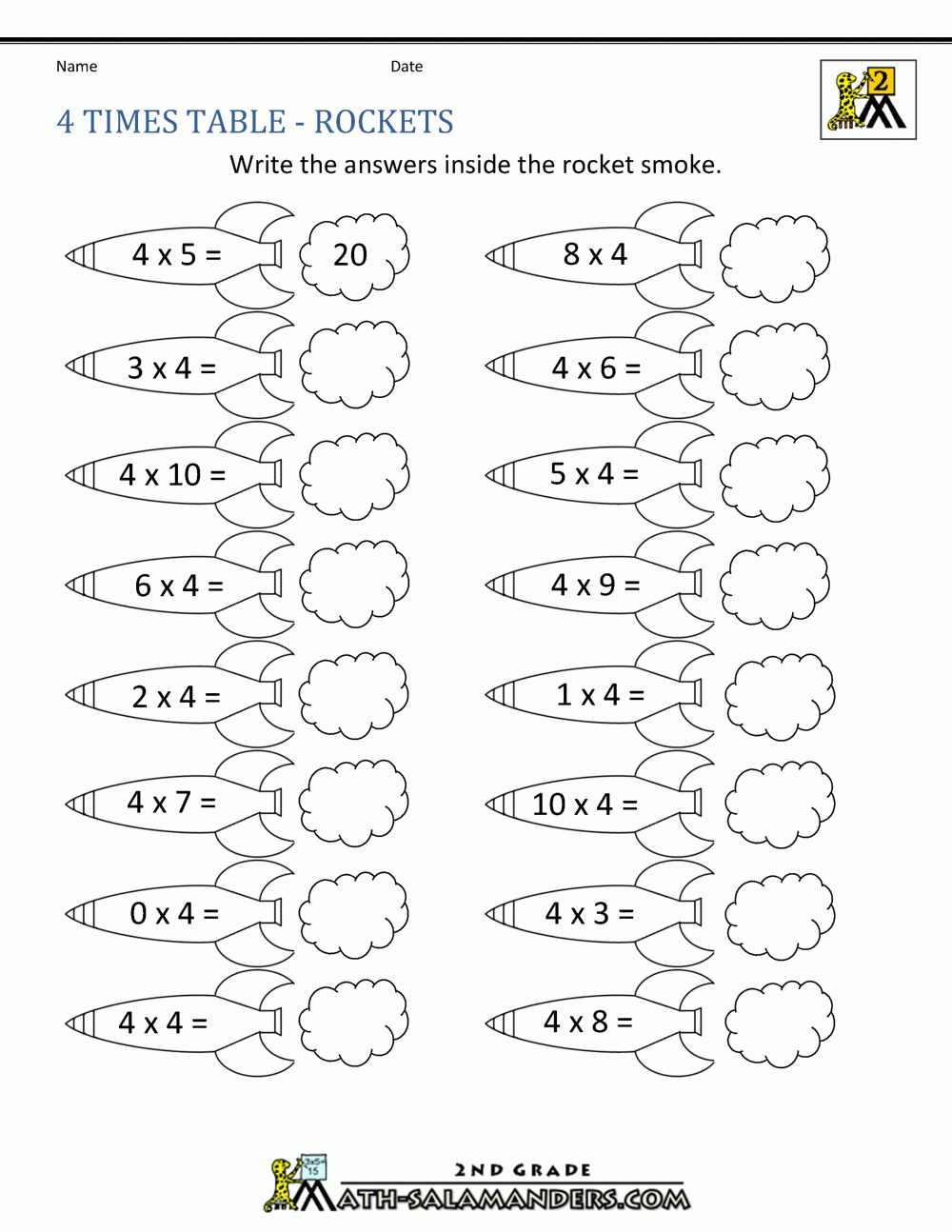 Multiplication Properties Worksheets Grade 4 Free Printable