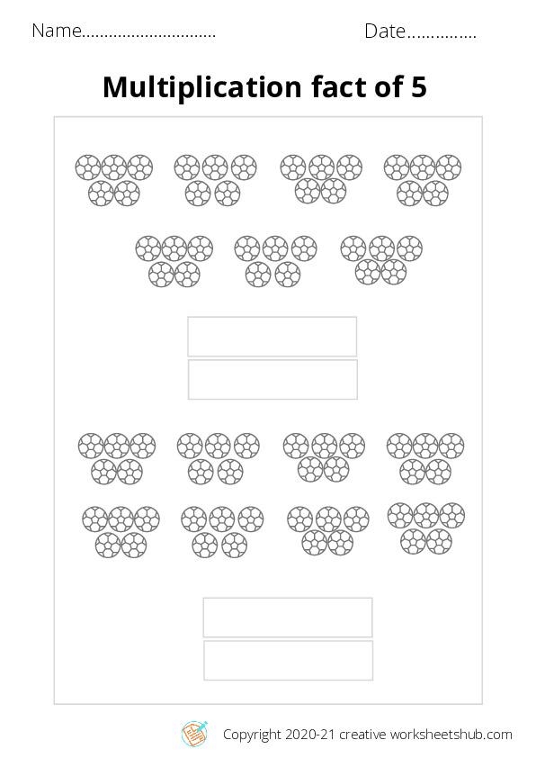 7 Fun Multiplication Worksheets for 2nd Graders