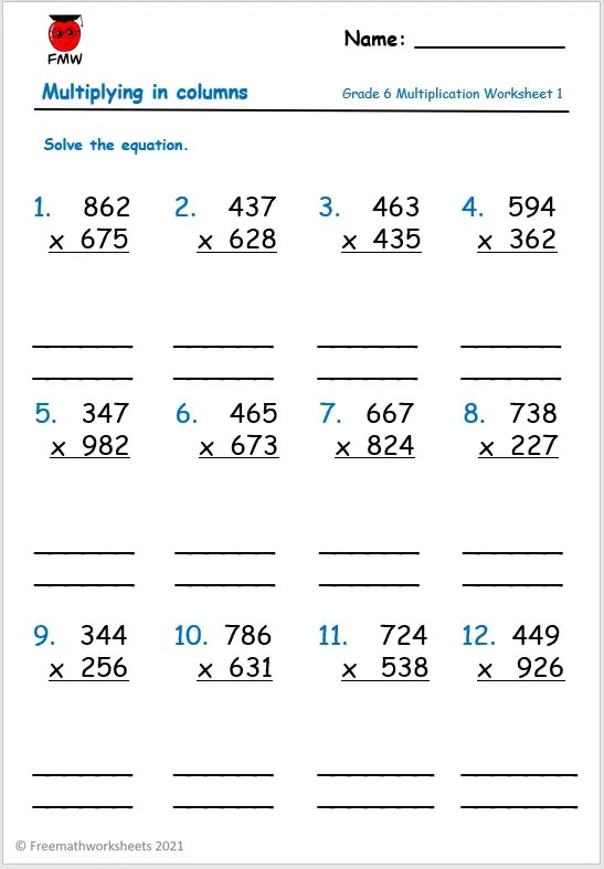 7 Multiplication Strategies for Grade 6 Success