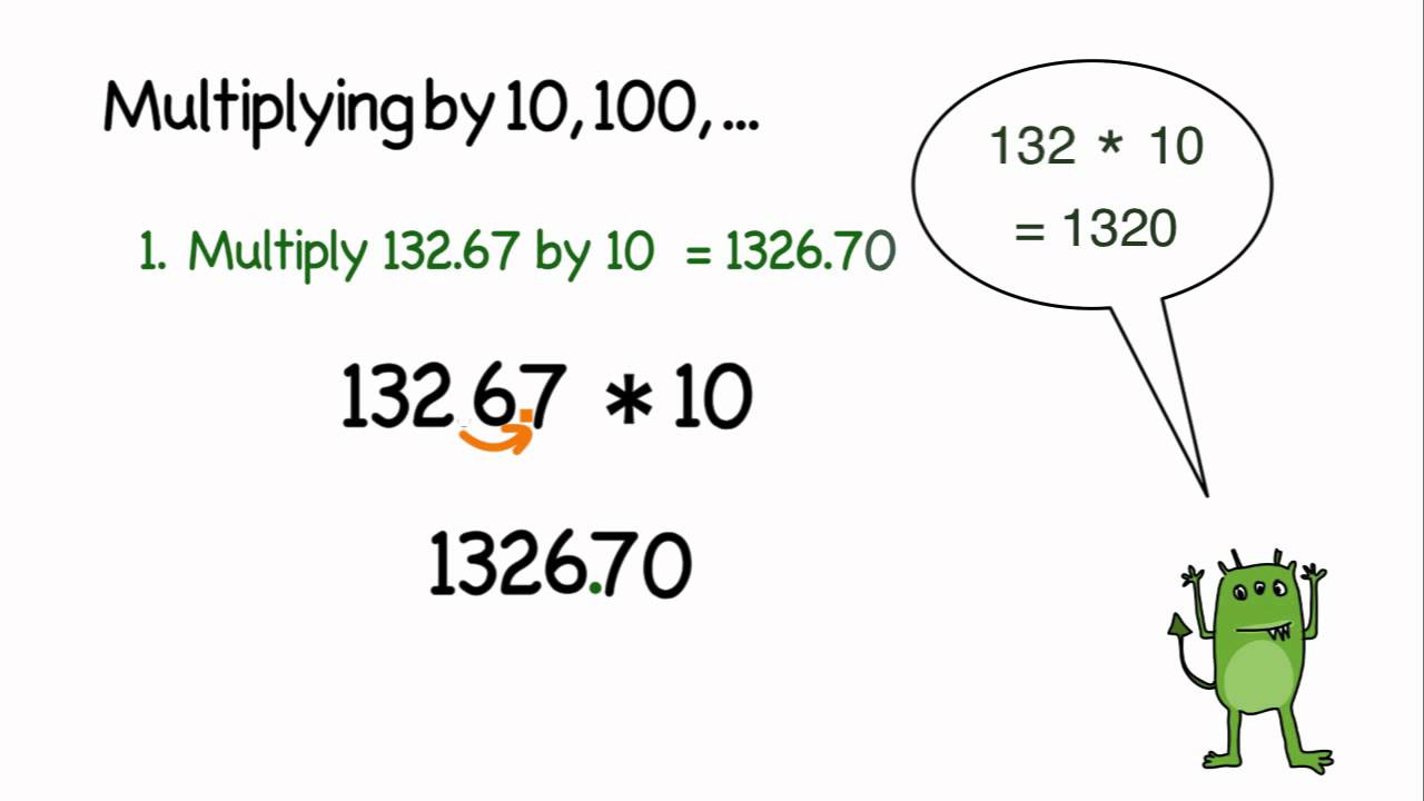 5 Easy Ways to Multiply Decimals by Powers of 10