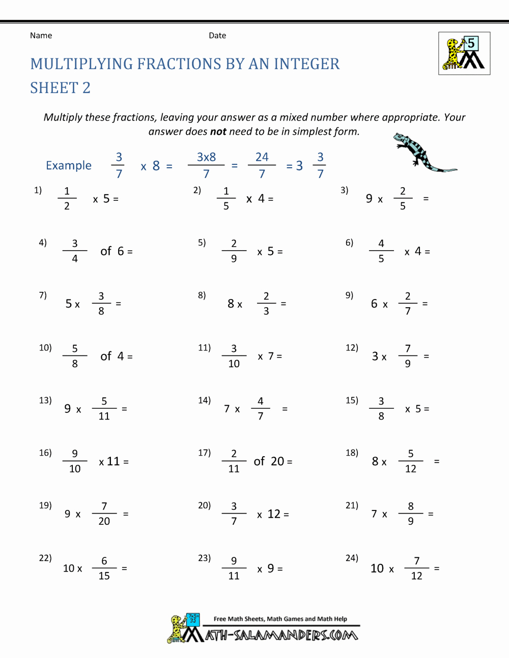 Multiply with Ease: 4 Times Table Worksheet Fun