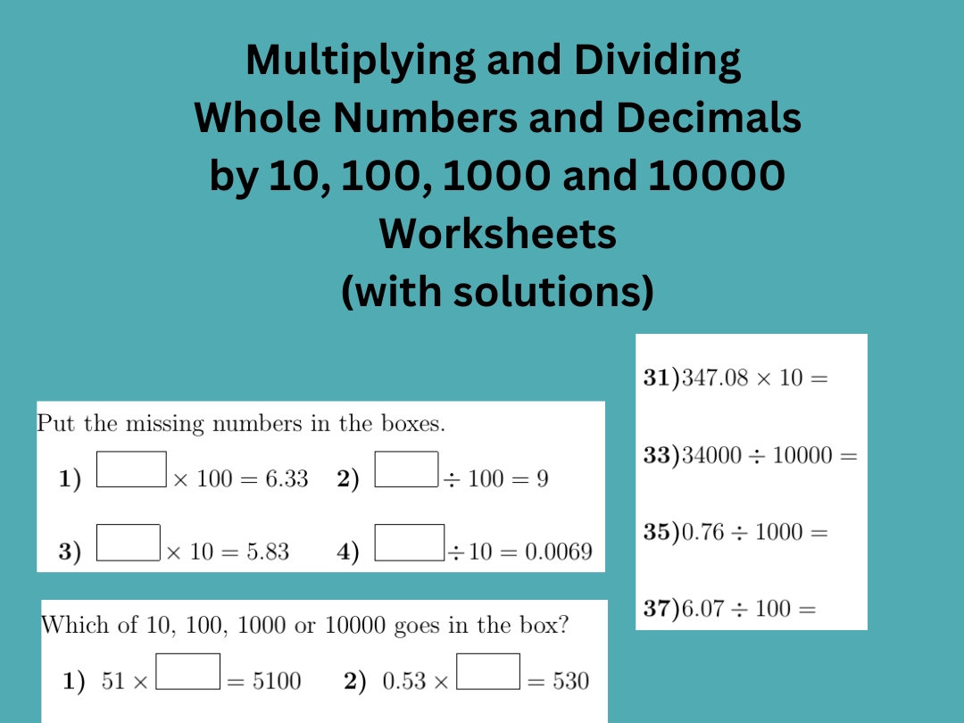 Multiplying Decimals by Whole Numbers Made Easy