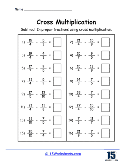 Multiplying Fractions Made Easy with Cross Cancelling