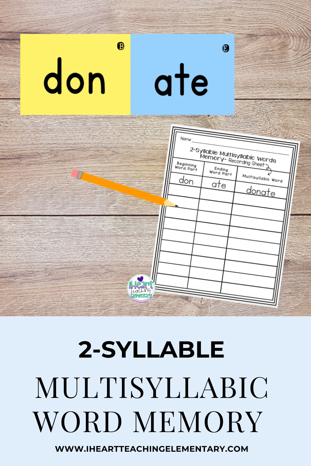 Mastering Multisyllabic Words with Engaging Worksheets