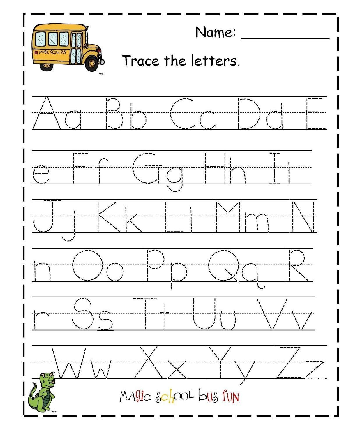 7 Name Trace Worksheets for Kids