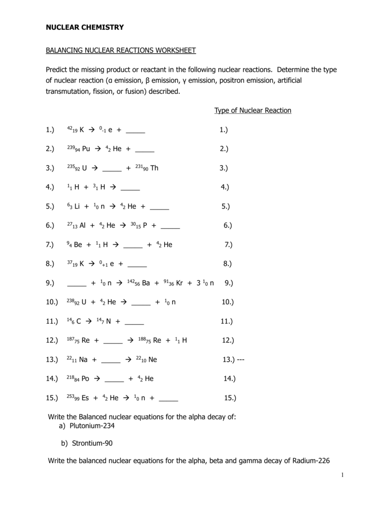 5 Nuclear Chemistry Review Essentials