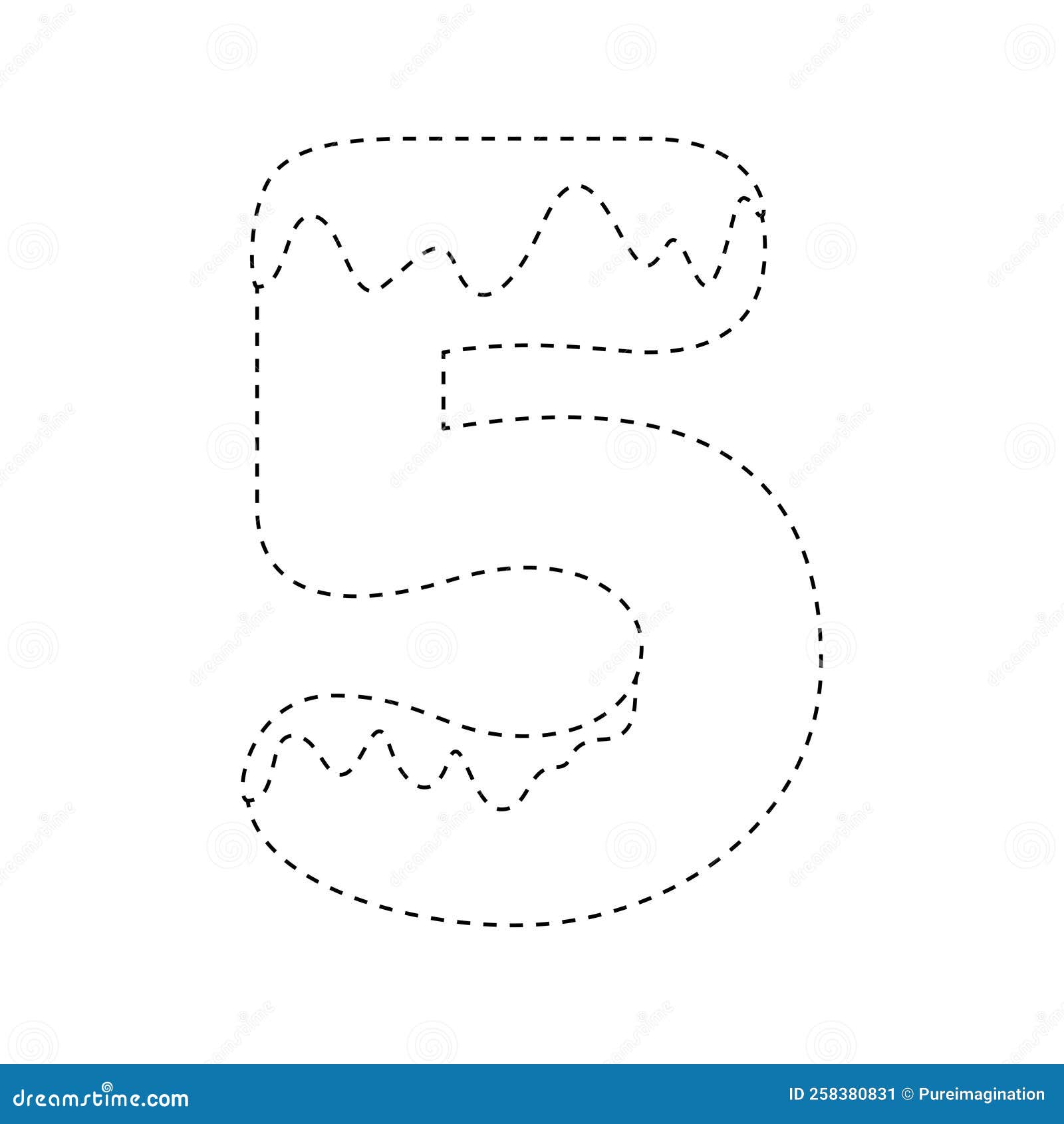 Number 5 Worksheet for Kids Math Practice