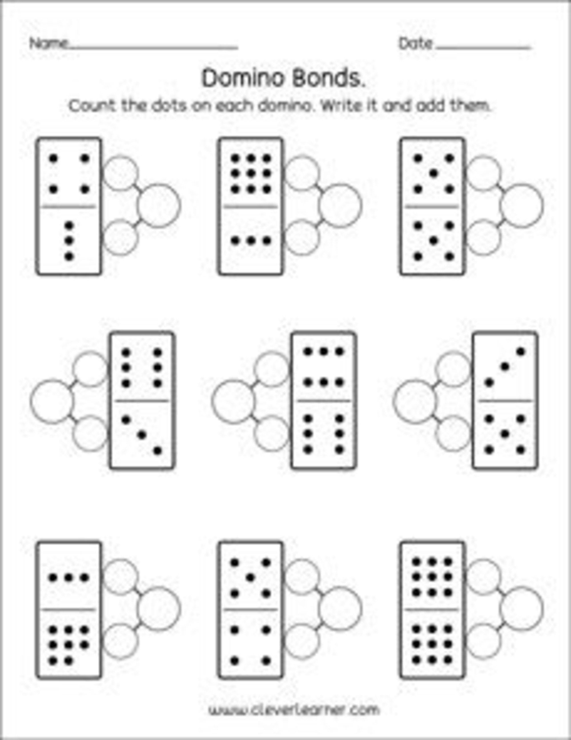 Build Number Sense with Number Bonds to 10 Worksheets