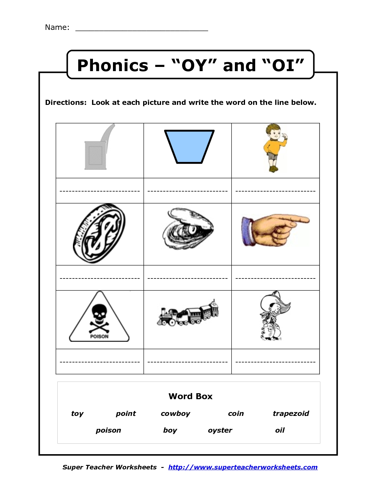 Oi And Oy Activities